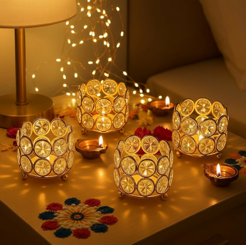 Tealight Candle Holder for Home Decoration