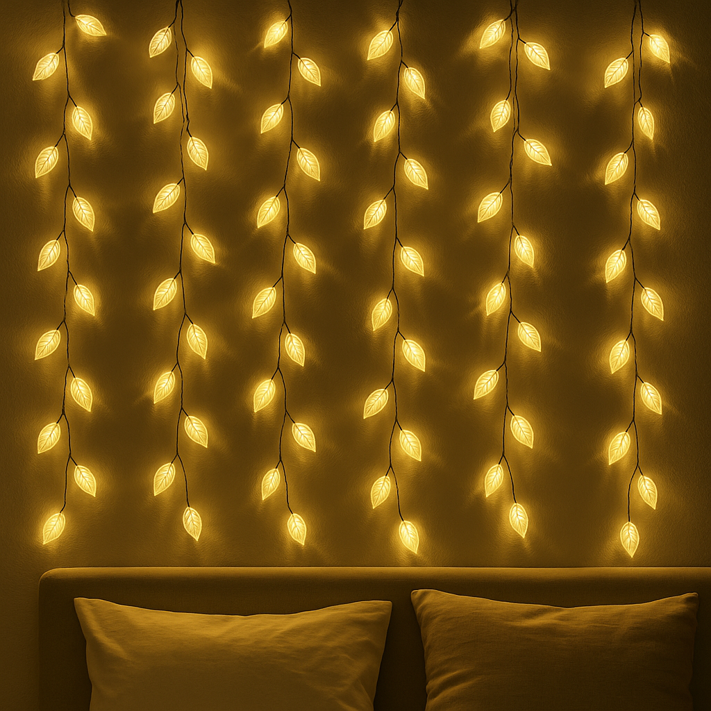warm string lights